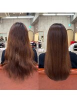 ルース(RUTH)&nbsp;酸性ストレートBefore→After