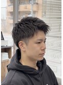 王道ツーブロックスタイル