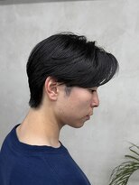 ニコ トウキョウ ロジック(nico TOKYO Logic)&nbsp;メンズセンターパートニュアンスパーマアップバング