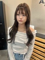 アイリー 名古屋(A/LEE)&nbsp;ブラウンベージュ/韓国レイヤー/くびれ巻き