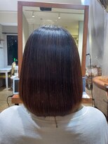 ヘアサロン アティリー(Hair Salon Attirer)&nbsp;西梅田/ボブ/グレーベージュ/白髪ぼかし/ハイライト/ベージュ