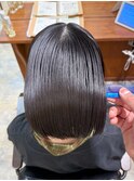 艶髪矯正ストレート
