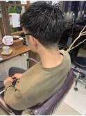【草加】ツーブロ×フェードメンズカット