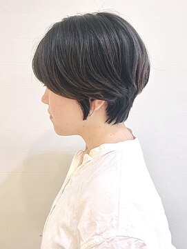 モリオ フロム ロンドン 成増店 【morio成増/宇佐美】大人可愛い丸みショートボブ