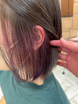 ルページ 千葉(lpage) 髪質改善/顔周りレイヤーカット/グレージュ[千葉/千葉駅]