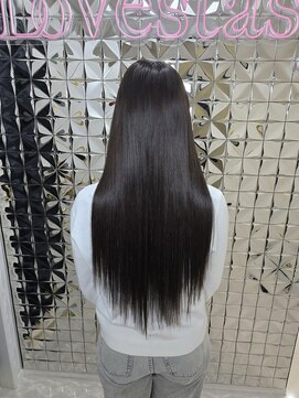 ストレートロングヘア