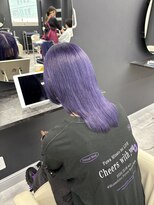 ホワイト 梅田(white) 青紫カラー>