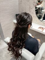 ベルグロー(BELLEGROW)&nbsp;ハーフアップ/お呼ばれヘア/ゆるふわヘア