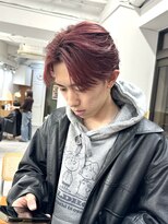 グリーン 高田馬場(green) 【Yu-Ki】このスタイルYu-Ki指名予約必須 ブリーチワインレッド