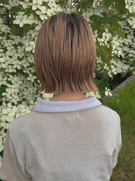 トップヘアーヒルズ 安城(TOP HAIR HILLS) ぷつっと外ハネ!beige color!