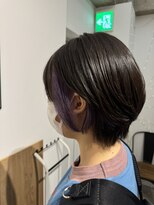 ギルド 東久留米店(GUILD)&nbsp;インナーカラーで魅せるショートボブ