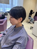 ハピネス 河原町店(Happiness)&nbsp;コンパクトショート　顔まわりカット　京都美容室　進詩織