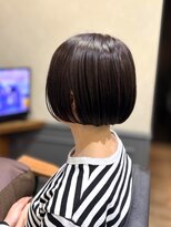 カミケン 清明店(kamiken.) 大人のうる艶美髪ミニボブ【カミケン清明店/福島】