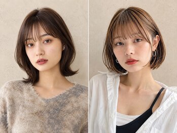 ユニバーストーキョー 池袋西口店(universe tokyo)の写真/【カット+シャンプー￥4500】モテ髪シルエットで360°小顔ショート♪[髪質改善/池袋/レイヤーカット/ボブ］