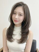 アロン(ALLON)&nbsp;レイヤーカット　グレージュ