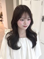 シュガソル 元町三宮(syugasol)&nbsp;着物ヘア/大人ガーリー/ダークアッシュ/似合わせカット/元町三宮