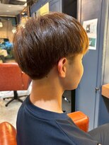 アンティカザサロン(antiqua THE SALON)&nbsp;マッシュ ブラウン ビジネスヘア 刈り上げ ツーブロック