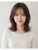 チャチャブラン アミー(cha-cha Blanc Amie)&nbsp;外ハネくびれミディアム