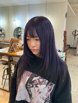ブロッサム 池袋店(Blossom) レイヤーカット/ラベンダーカラー/デザインカラー/池袋