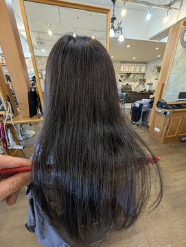 ルークス 中央林間(LOOOKS) 縮毛矯正　カット　ネント配合リペアティブトリートメント