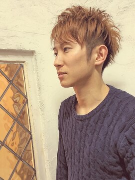 ロメオ (ROMEO) Ｗカラー×束感ツーブロック『ROMEO』八王子