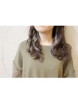 デコヘアーフラッペ(DECO HAIR frappe) ハイトーングレージュ×インナーカラー