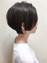 モリオ フロム ロンドン 大宮2号店(morio from London)&nbsp;【なかじま ひびき】アッシュグレージュ×ショートボブ