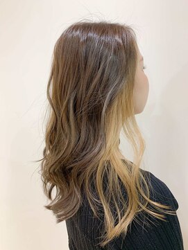 アッシュ 二子玉川店(Ash) コントラストインナーカラー