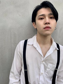 エルオム(EL.HOMME) 【YUKI】センターパート×ナチュラル