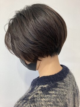 ヘッズ 本八幡店(HEADS) 大人ショート　メルティカラー　くびれヘア　ビタミンカラー