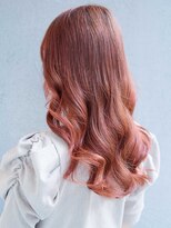ビューティーヘア ケア 東尾道店(beauty Hair Care) 透明感カラー　ピンクブラウン