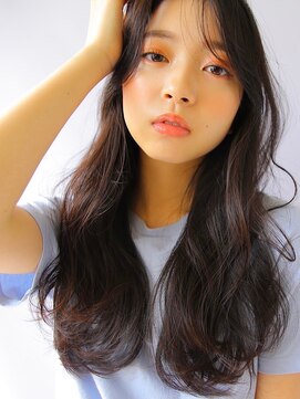 ソヨン 山形桜田店(SOYON) ダークアッシュ 暗髪 オフィスヘア