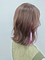 アーシェ 横浜店(A'SHE)&nbsp;インナーカラー　パープル