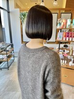 サラビューティーサイト 志免店(SARA Beauty Sight) 30代40代圧倒的艶髪の髪質改善ボブ☆山之内