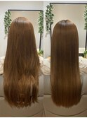 【Before→After】髪質改善トリートメント/ヘッドスパ/ケアプロ