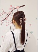 ブリーチなし☆ほんのりインナー