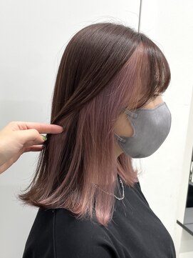 アライブ キチジョウジ(ALIVE Kichijoji) ワンポイントでお洒落なインナーカラー!