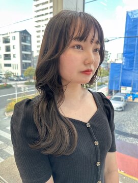 イーストハムアール(EAST HAM r) 韓国レイヤーカット/透明感シアーベージュ