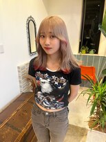 クペウ(cope'u)&nbsp;milk tea × 裾カラー