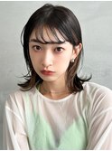 【La fith】シースルーバング×インナーカラー