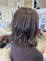 レイフィールド はません店 ボブ×ハイライト