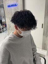 ワンズミラー 海老名店(ONE's MIRROR)&nbsp;黒髪/前髪パーマ/グレーベージュ/レイヤーロング/インナーカラー