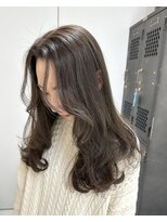 ヲタク(wotaku.)&nbsp;オリーブグレージュ透明感カラーくすみカラーオリーブブラウン