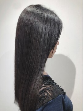 ミモザ ビカミドウ 自由が丘(Mimosa Bigamido) ▼20代黒髪ロング 髪質改善ストレート プレミアムミルボンTR