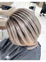 アッシュ 大宮店(Ash)&nbsp;ホワイトベージュバレイヤージュ