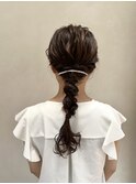 お呼ばれヘアアレンジ