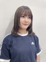 ゼスト 吉祥寺店(ZEST)&nbsp;ミディアムレイヤー/レイヤーカット/ベージュ　吉祥寺桜