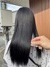 カット+質感再生ストレート　￥22000