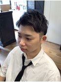 2ブロック&アップバングショートスタイル