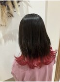 青森 八戸 ◯裾カラー Vivid Red  20代 30代